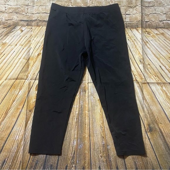 NWT Cocoship Black Swim Bathing Suit Capri Pants - Picture 1 of 3